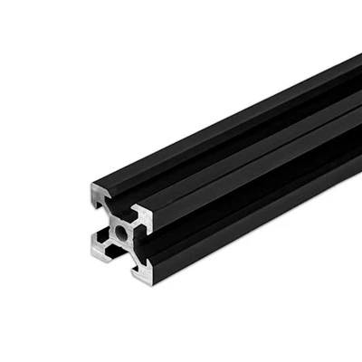 Próifíl Alúmanam Dubh Anodized